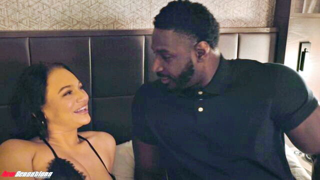 Jax Slayher, Lexi Sample - lexi victoria expertly deepthroats jax slayhers large ebony shaft in white wives going black 2 New Sensations
