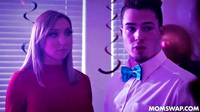 Nina Dolci, Nicky Rebel, Daisie Belle, Alexander Vega - three seductive prom uniforms to be traded for sex featuring daisie belle nina dolci and alexander vega in high heels Mylf