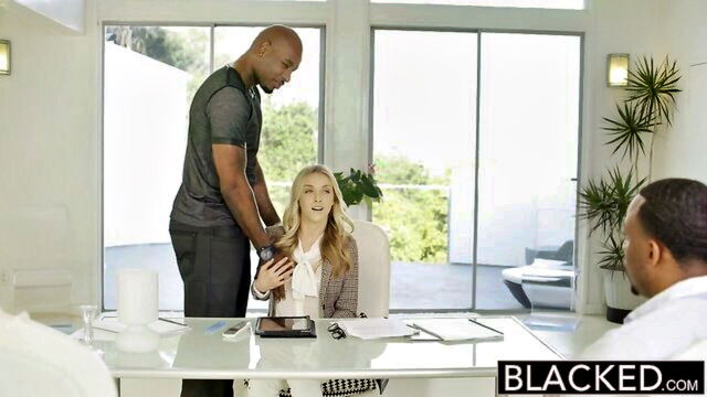 Karla Kush, Jovan Jordan, Flash Brown - karla kush and friends enjoy dual penetration from two black men Blacked