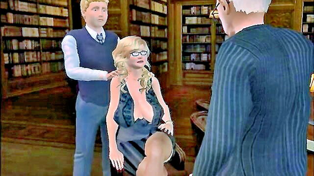 toon, hentai, voyeur - widowed nancys cartoon adventure part 2