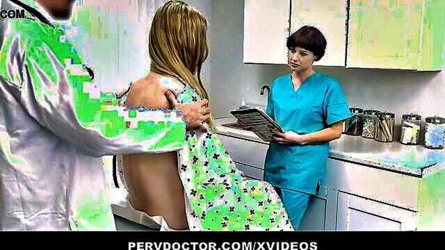 Harlow West - tattooed nurse and doctor abuse their positions to seduce and penetrate teenage patient harlow west PervDoctor