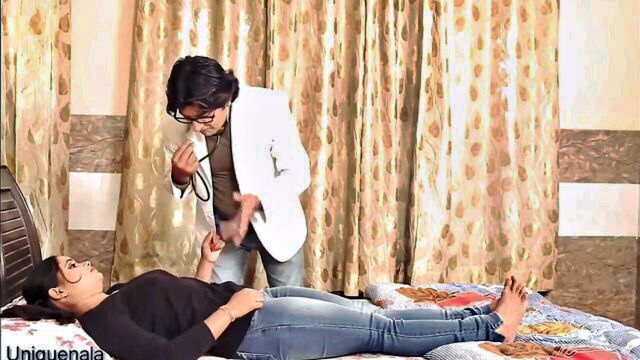 hot, sexy, teen - hot indian woman likes to have very hot sex with her patient and his devar teammate