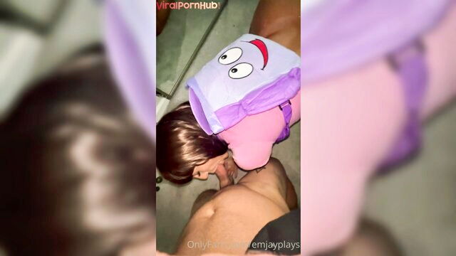 hard fucked, hard fuck, onlyfans video - emjayplays goes wild as she strips and gets her pussy pounded hard