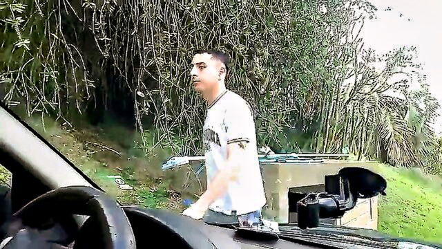 blowjob, anal fuck, sucking - i have a naughty twink who gets her ass drilled in a car while talking dirty and giving a blowjob