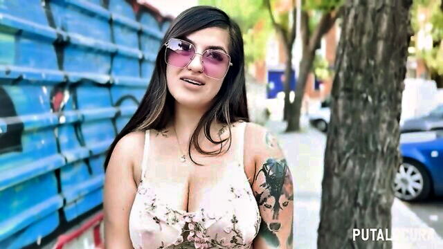 brunette, blowjob, puta locura - latina nurse linda flor in action with a big cock on camera