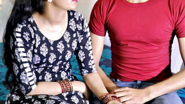 porn, sex, homemade - married indian bhabhi’s first night experience with clear audio