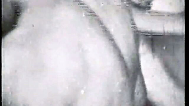 see how it felt like to watch porn in the good old days with small natural tits and fingering scenes in black & white : Color Climax