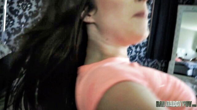Lacey Channing - lacey channings no so innocent sleepover with her dads friend BadDaddyPOV