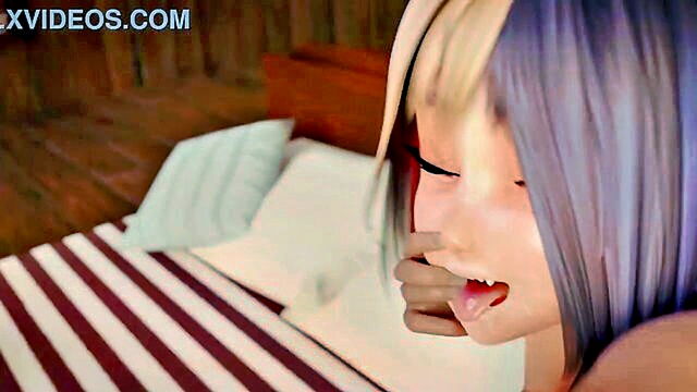 hentai, rough, blowjob - fox girl xxxbp video