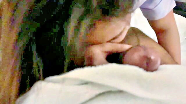 thai nurse gets her tight pussy stretched out