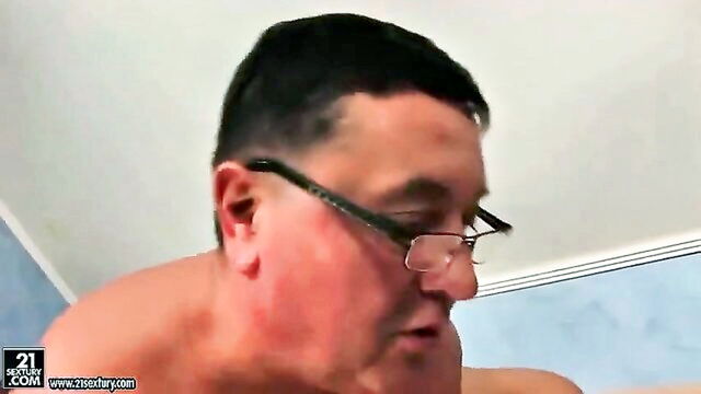 old, horny, fingering - hot young women in lingerie face off against older men in a steamy encounter
