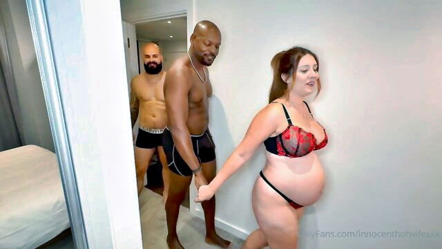 orgy, interracial, fivesome - hot wives erin moore and innocent get wild in a breeding party