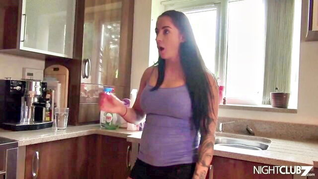 big-cock, big-tits, dick - stepmom kimmie foxx’s wild night at the nightclub with a big dick