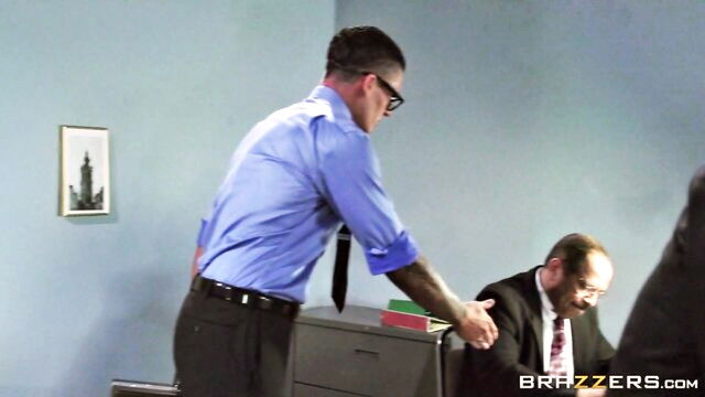 julia ann, big tit, big tits - sultry julia ann and clover work their magic in the office
