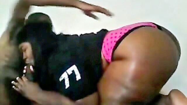 chubby, black bitch, huge - a curvy black beauty with big breasts has a deep blow job and then has hot doggy style sex
