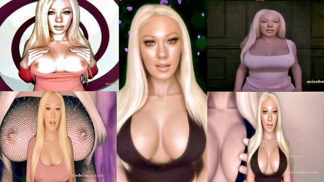 joi, femdom, findom - steamy femdom joi video with the beautiful woman bella aurora who has great big boobs