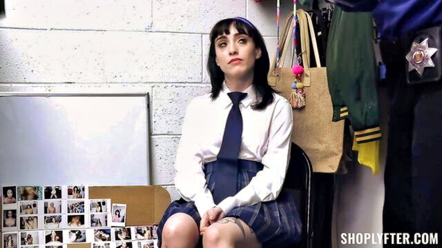 hardcore, pov, blowjob - anna starr’s perfume heist a steamy pov shoplifting experience