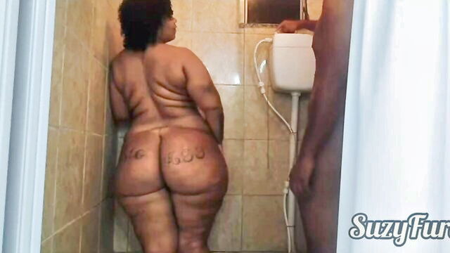 my husband, fuck buddy, got caught - i was caught in the shower by my husband’s fuck buddy and i decided to let him have his way with me