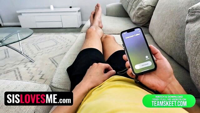 david lee, teamskeet, sislovesme - stepbro and stepsis in hot scene with fingering and hard cock cum shot