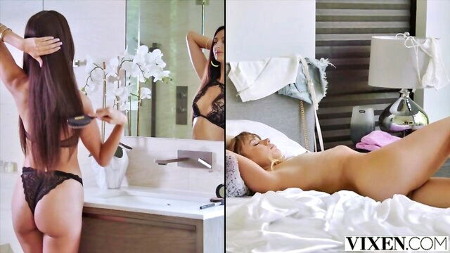 cock suck, eliza ibarra, cock sucking - the beautiful eliza ibarra a brunette gives in to her passion
