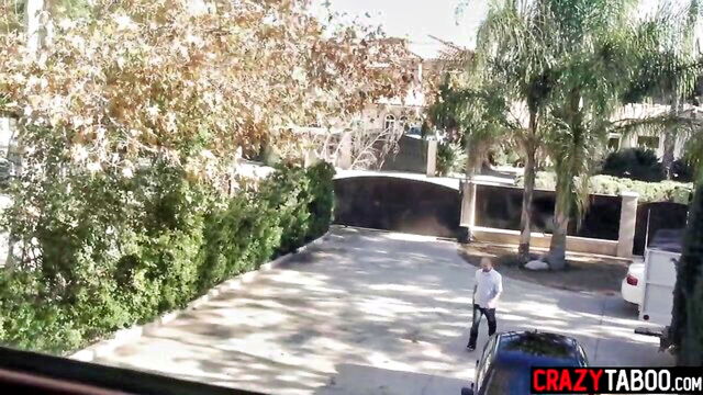 Sheila Marie, Savannah Fox - stepdaughter’s big ass attracts stepdad and they both have sex with stepmom