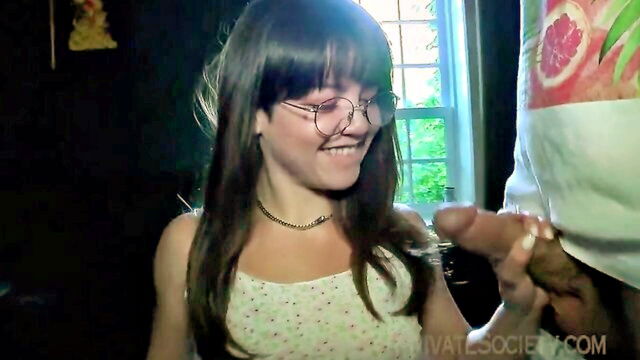Lucy Mochi - lucy mochis first experience with double penetration with rough sex and a facial finish