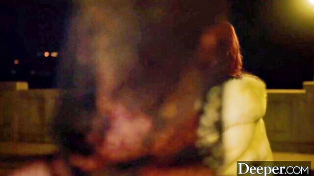 pussy licking, pussy lickin, pussy lick - maitland ward enjoys a deep and pleasurable licking by a red haired woman