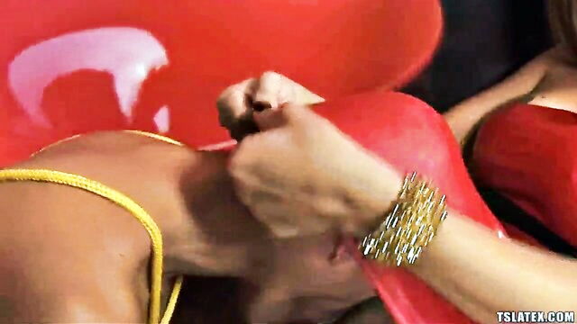 shemales, rimjob, blowjob - see how a shemales power and skill with her mouth and hands humiliate a man
