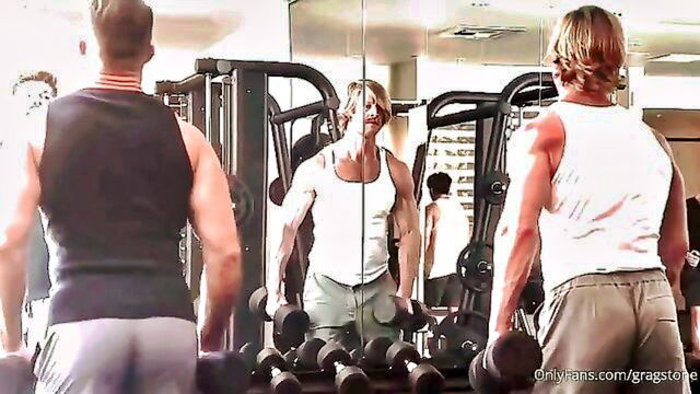 amateur anal sex, anal fuck, big cock - matt the gym rat has rough sex with gagra stone