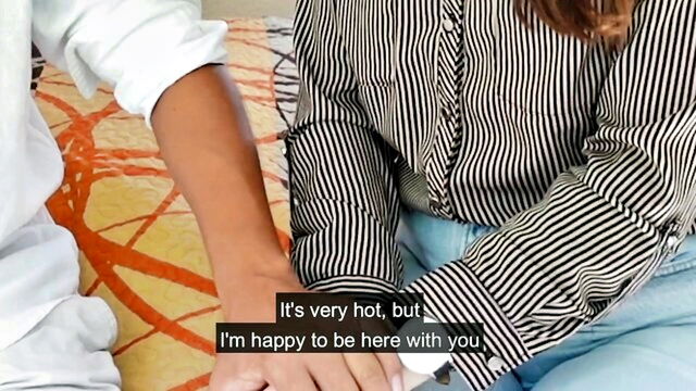 conversation, black cock white pussy, clumsy - hot spanish woman seduces her friend and gives him a ride in a role play game with an interracial theme