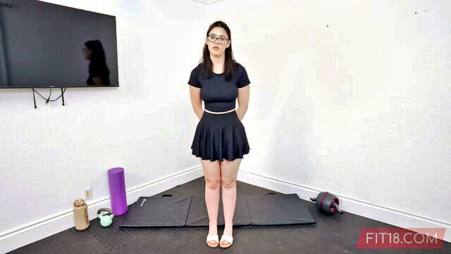 pov, hardcore, blowjob - ellie nova’s first audition ends in a rather unpleasant manner