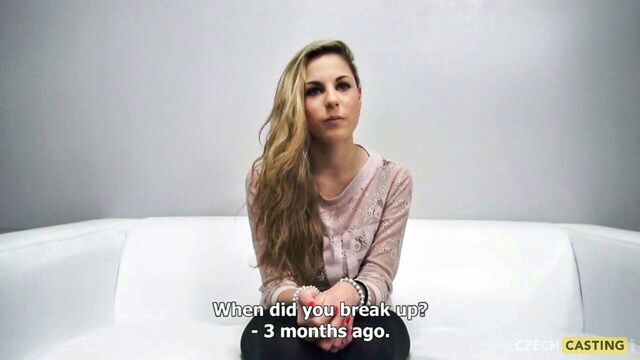 nikola, blonde, casting - nikolas first audition a hot blondes first time on camera in 1080p