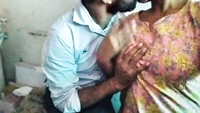 steamy video of 18 year old indian step sibling kissing hot bhabhi : Anjal