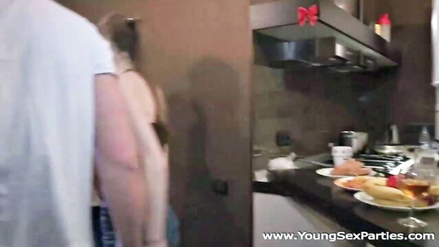 swingers, teenager, poke - young girls who like kinky stuff meet for a swingers party