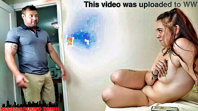 hardcore, teen, creampie - american stepdaughter caught engaging in nude activities