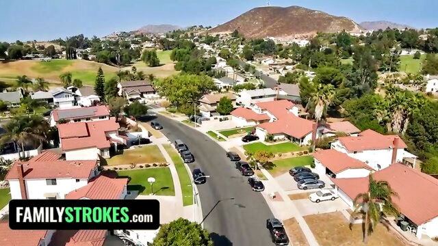 familystrokes, naked, full natural tits - nicole rae a step sister with an amazing body undressing her panties and having sex with her step brother in high definition