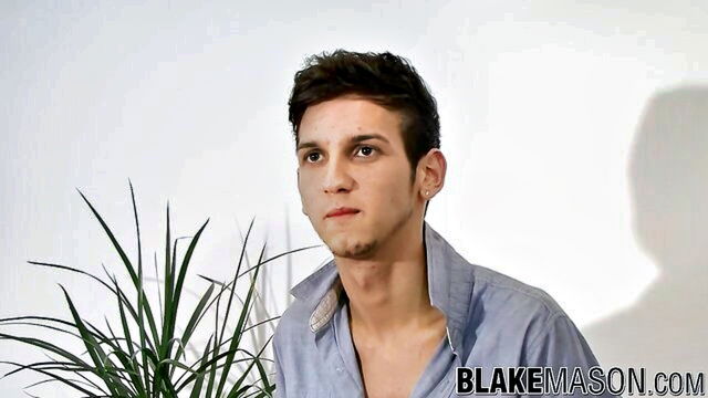 big cock, british, amateur - see the british young and slim gay guy keiran cooper in an interview followed by a solo performance with a facial finish
