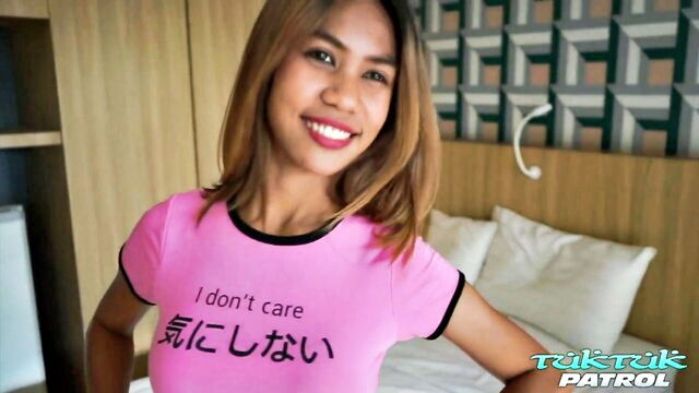 trike patrol, tuk tuk, asian love - a police motorcycle squad’s wild ride with a tan asian officer and a naughty truck driver