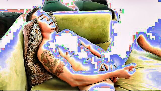 tattoo, 2 gay, couch - two gay guys jackson cooper and spencer laval have rough sex on the couch with deep throat and anal sex