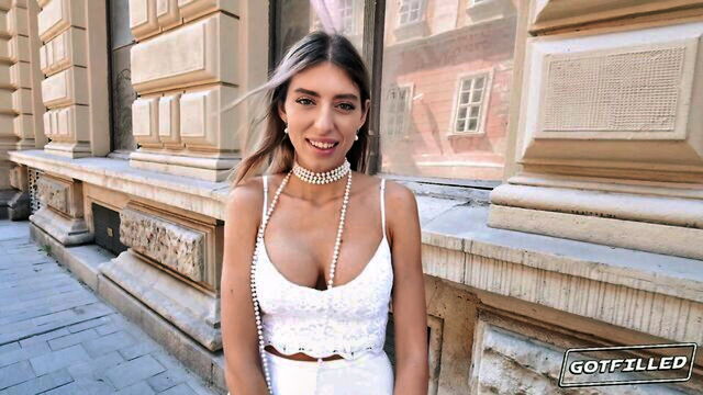 pov, hardcore, blowjob - fanta sie has her tight vagina filled with hot semen  ushima