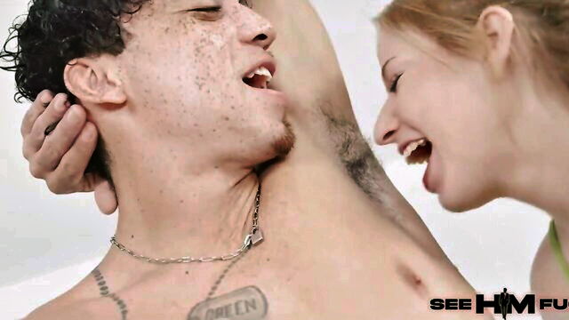 hardcore fuck, abby mccoy, fuck fest - freckled amateur abby mccoy and amone in a hot scene