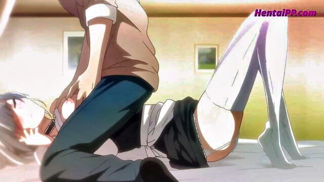 see how a beautiful woman with perfect body is in a passionate anime sex movie