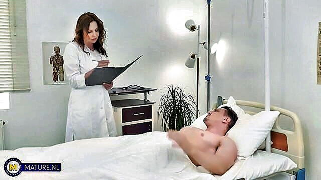 Flower - nurse with the large breast weighs in with her big breast