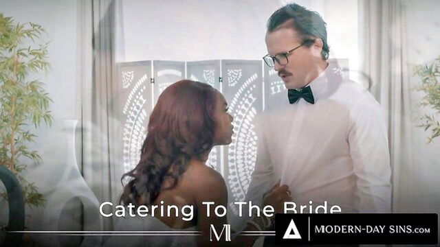almost caught, caught cheating, ana foxxx - almost caught cheating hot threesome action on the wedding night