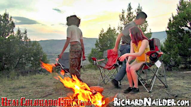 richard nailder - richard nailder’s first audition with g-g beaver fucking cock squeezing and booty shaking