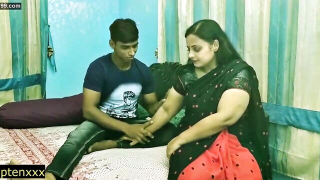 big tits, brunette, big ass - indian big beautiful woman with large breast in homemade porn movie