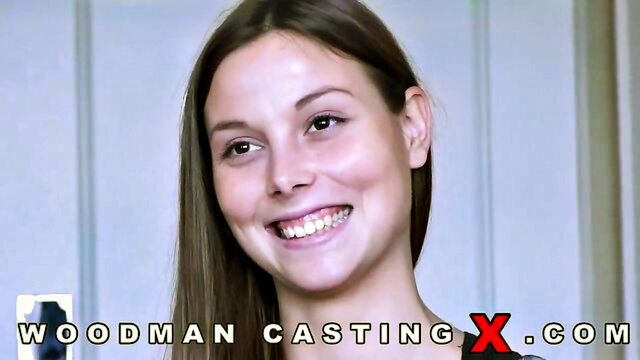 brunette, bigass, mediumtits - beautiful teen cloë celestine woodman’s erotic audition