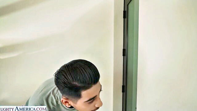 hardcore, blowjob, pov - melztube big breasted girlfriend gives great blow job while boyfriend watches