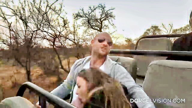 clea gaultier, mike angelo, angel emily - emily clea marina and mike go wild in sex friends safari 2