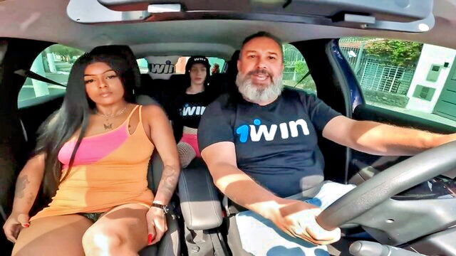 Binho Ted - binho ted is a beautiful brazilian from rio de janeiro and she rides a car and gets fucked on the street Ted